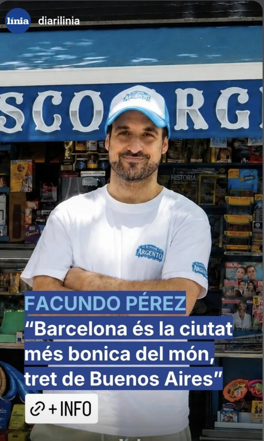 Entrevista de Diari Línia a El Kiosco Argento
