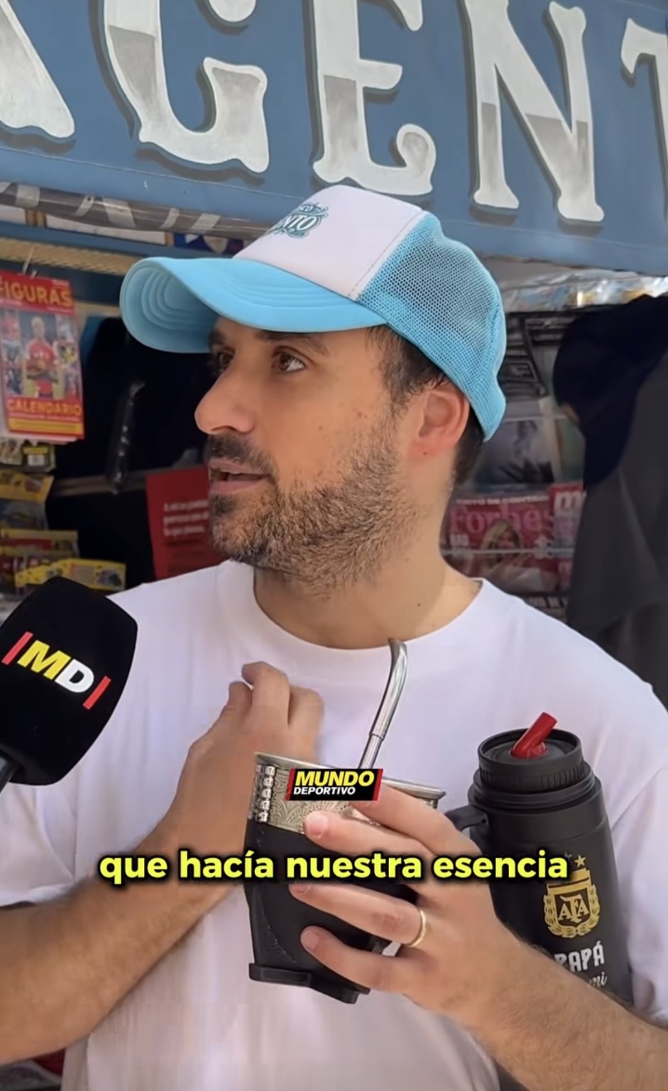 Entrevista de Mundo Deportivo a El Kiosco Argento