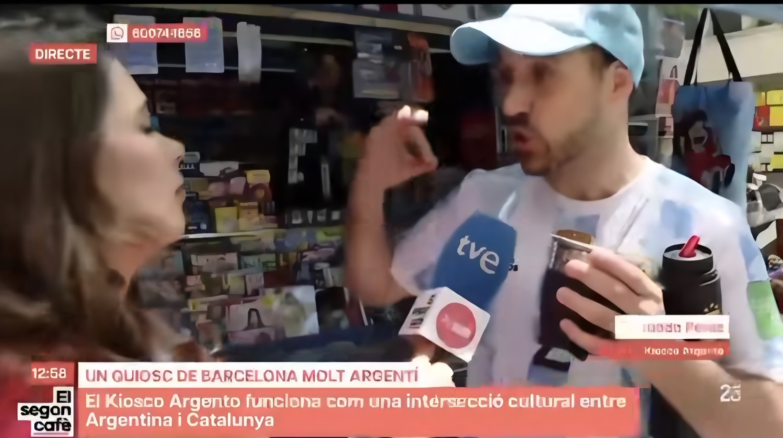 Entrevista de RTVE Catalunya a El Kiosco Argento